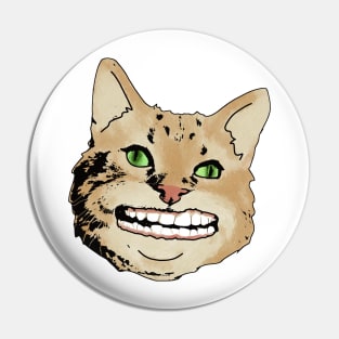 Smiling Cat Pin