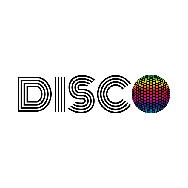 Disco text design by BattaAnastasia