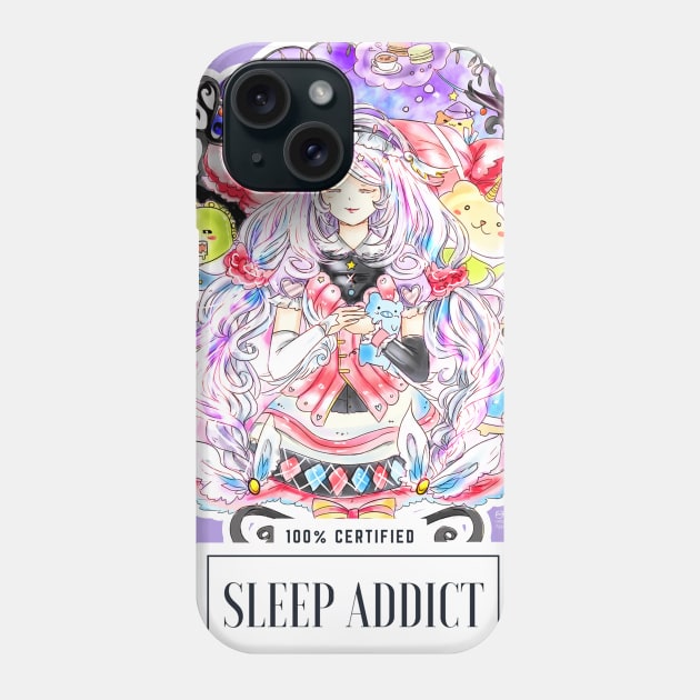 Princess Hobby #04 - SLEEP ADDICT Phone Case by candypiggy
