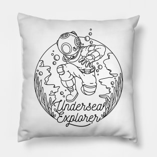 Undersea Explorer Pillow