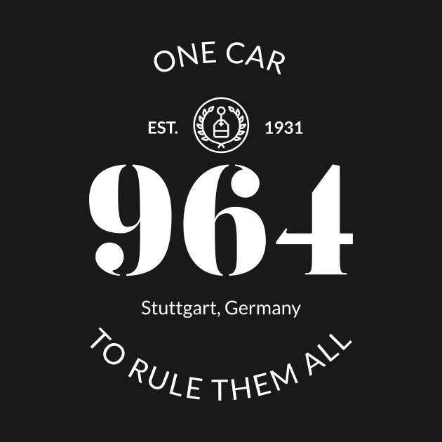 964 - One Car To Rule Them All - Black by v55555