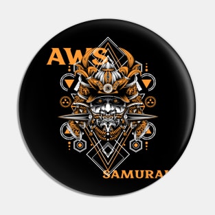 AWS Samurai Pin