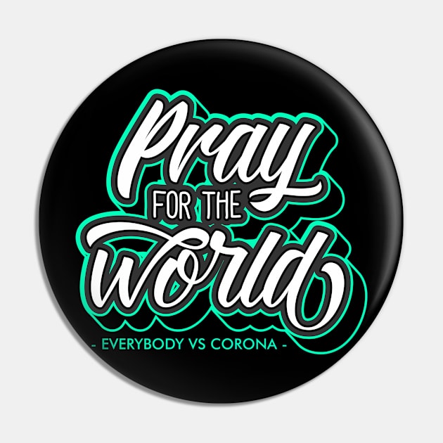 Pray for the world Pin by sharukhdesign