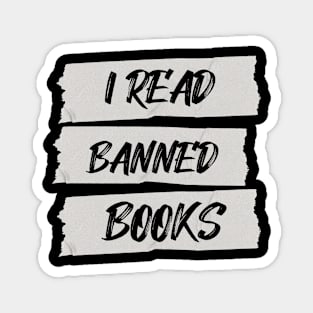 I Read Banned Books Magnet