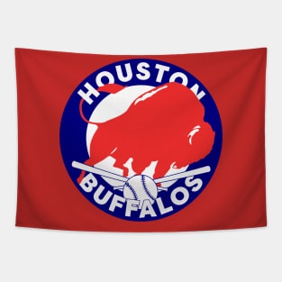 Defunct Houston Buffalos Baseball 1959 Tapestry