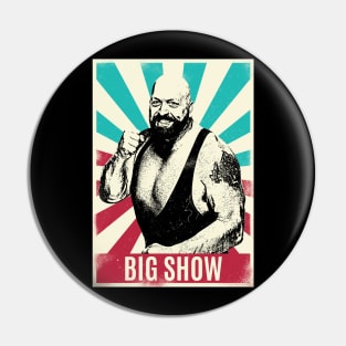 Vintage Retro Big Show Pin