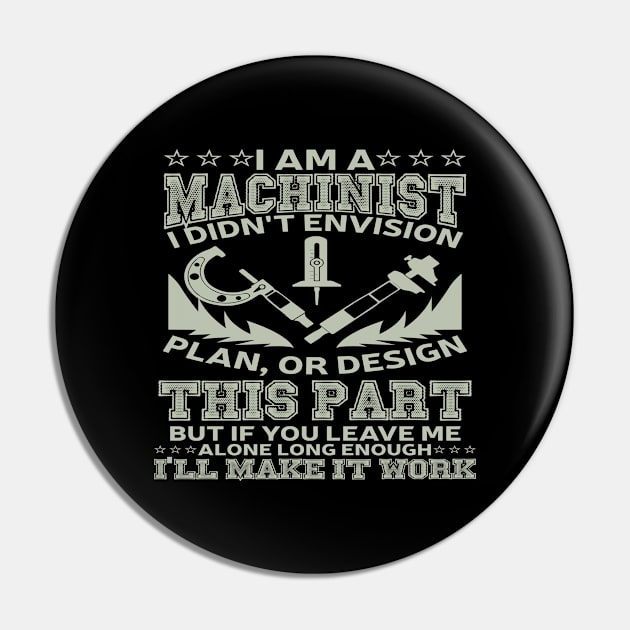 I am a machinist, I didn't envision, plan or design this part, but if you leave me alone long enough, I'll make it work Pin by artsytee