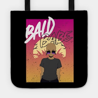 Bald girl Tote