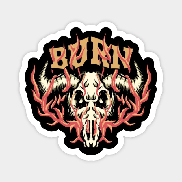 Burning Bulf Magnet by INTRUE