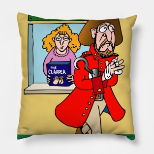 Captain Hook Returns Clapper For Refund Pillow