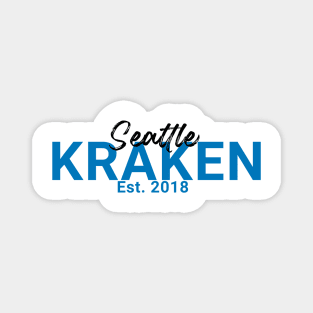 Seattle kraken team Magnet