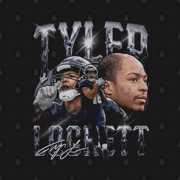 Tyler Lockett Seattle Vintage by ClarityMacaws