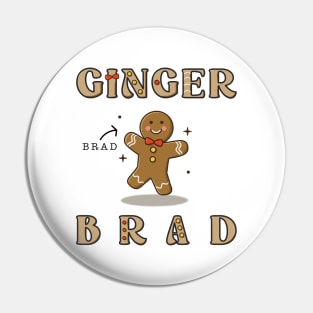 Ginger Brad Pin