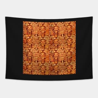 Traditional Mayan pattern, model 4 Tapestry