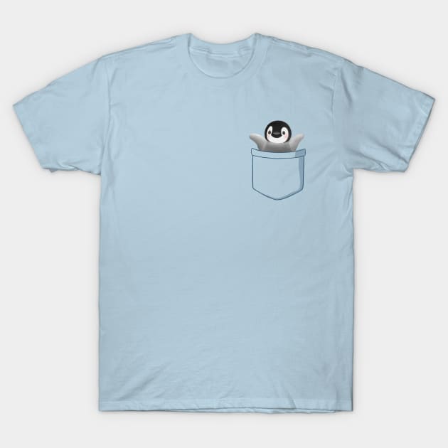 Funny Penguin Shirt, Penguin TShirt, Penguin Pocket Tee, Penguin Lover –