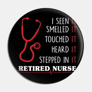 Hospital Retired Nurse Pin