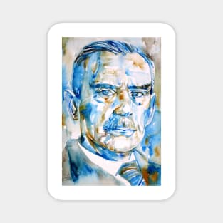 THOMAS MANN - watercolor portrait Magnet