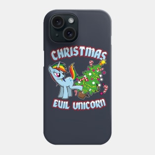 Evil Christmas Unicorn Phone Case