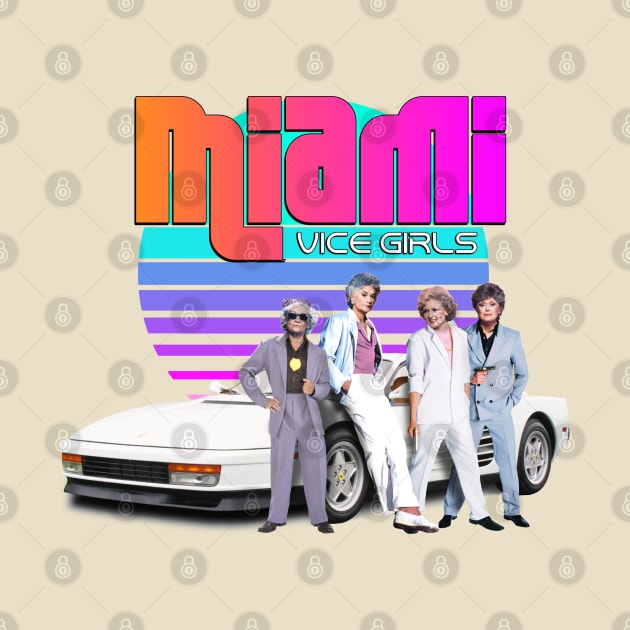 Miami Vice Girls Synth by darklordpug