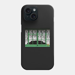 Green Window Phone Case