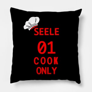 NGE! SEELE COOK ONLY ESSENTIAL SHIRT Pillow