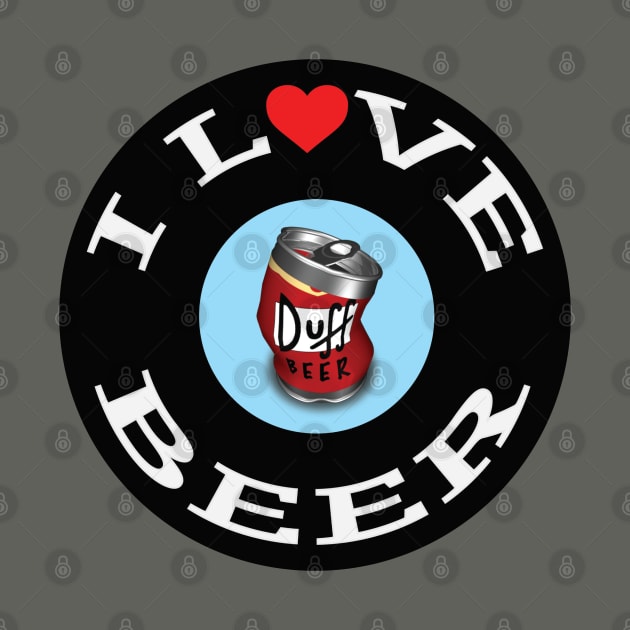 I Love Beer by Fuckinuts