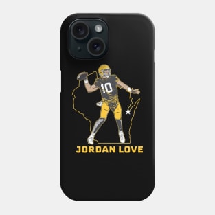 Jordan Love State Star Phone Case