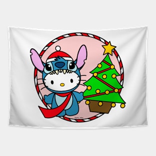 Christmas Cat Dog Tapestry