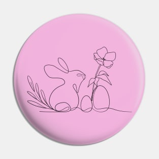 Ostara Line Art Pin