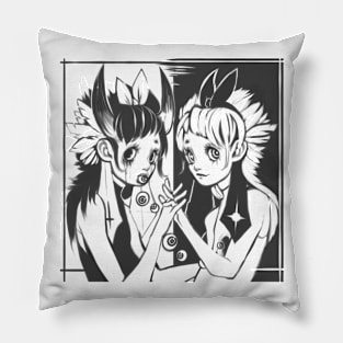 Poison twins Pillow