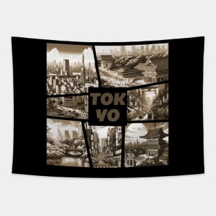 JAPANESE CITY - TOKYO - TRAVEL -2 Tapestry