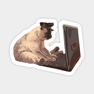 KGB cat sticker Magnet