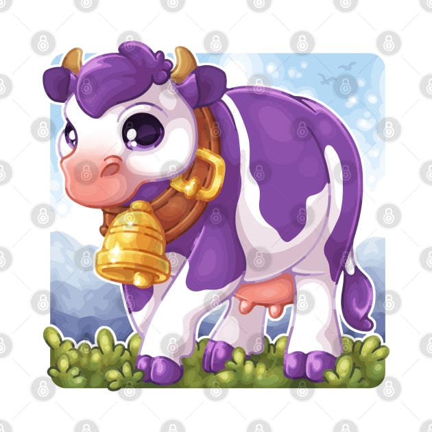 Chocolate cow by NatureDrawing