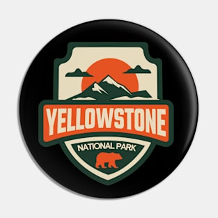 Yellowstone National Park Pin