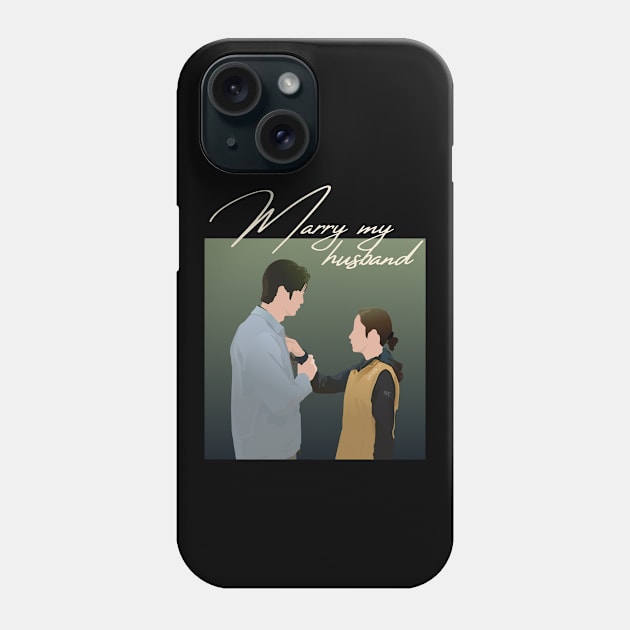 Marry my husband kdrama Phone Case by nelkrshop