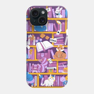 Library in Wonderland Phone Case