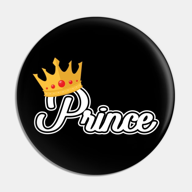 'Prince with Crown' Awesome Costume Halloween Pin by ourwackyhome