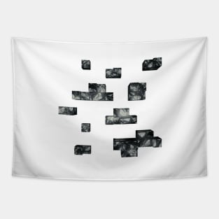 Charcoal Ore - 3D Tapestry