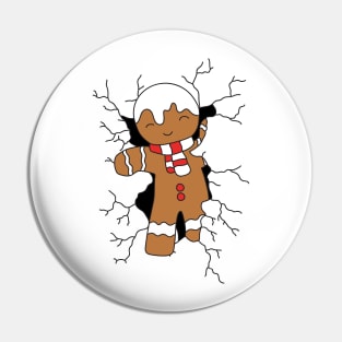 Gingerbread man Pin