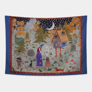 Baba Yaga’s Enchanted Forest Tapestry