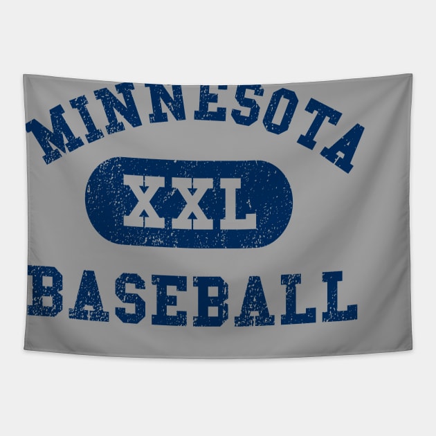 Minnesota Baseball III Tapestry by sportlocalshirts