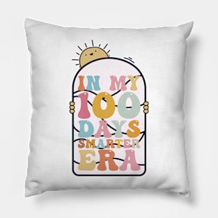 In My 100 Days Smarter Era Pillow