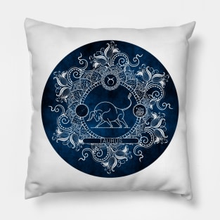 Zodiac - Ice - Taurus Pillow