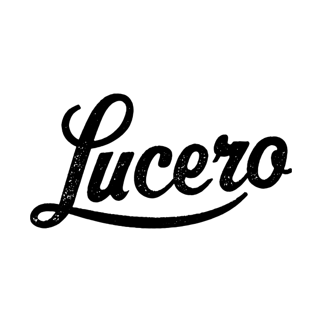 Lucero Band Text Logo by tinastore