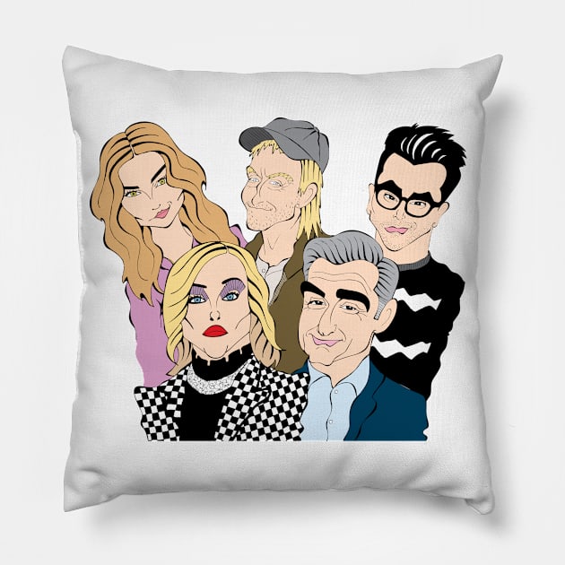 TV SITCOM Pillow by cartoonistguy