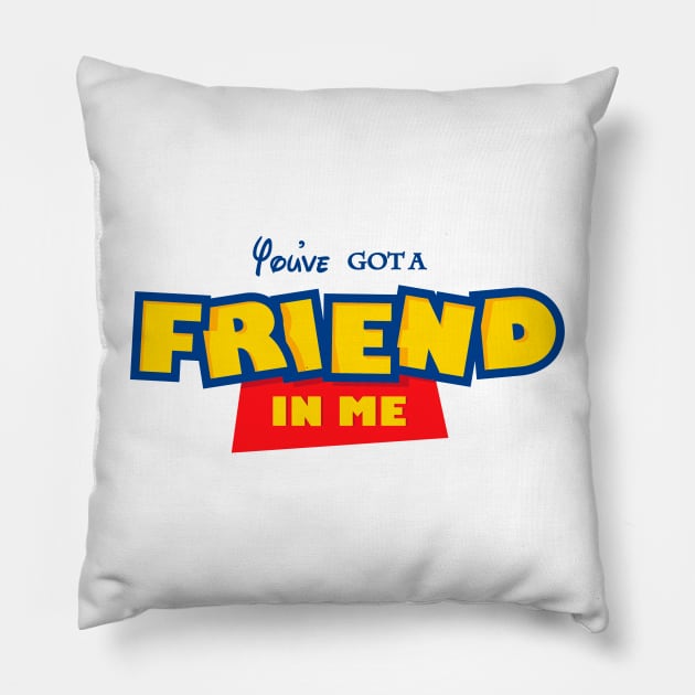 Friends Forever Pillow by thom2maro