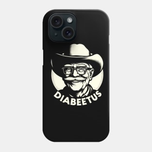 Diabeetus Humor with Wilford Brimley Vintage T-shirt Phone Case