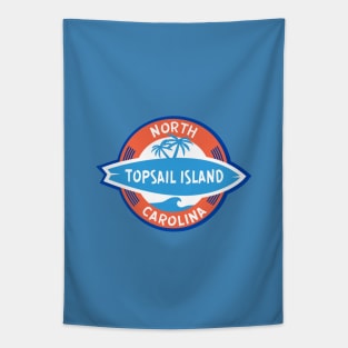 Topsail Island Surf Tapestry