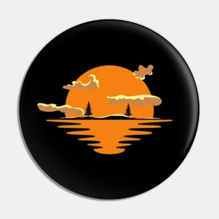 sunset Pin