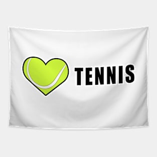 Love Tennis Tapestry